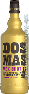 DOS MAS Mex Shot Zimtlikör + Tequila 20%